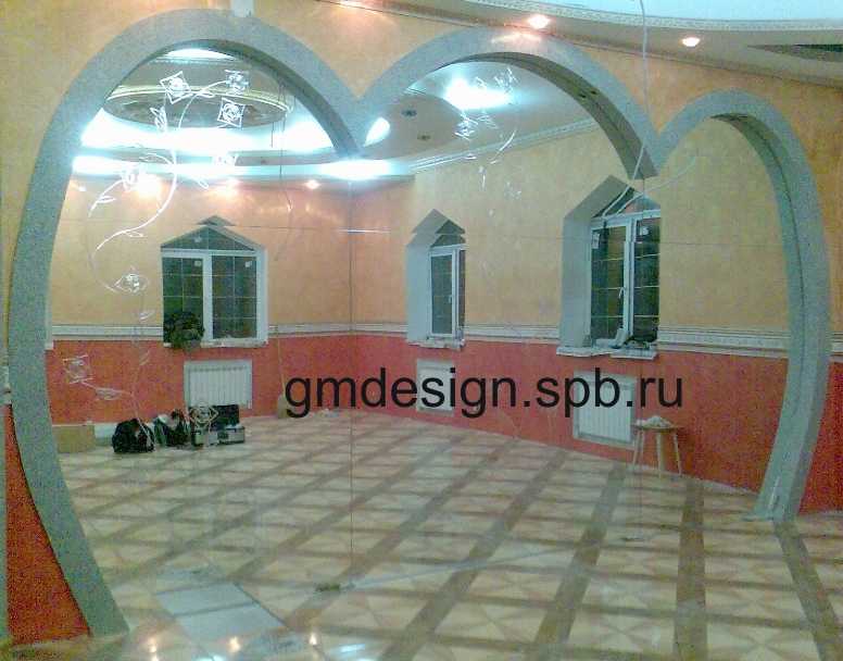 Вырезать зеркало по размерам в СПб.